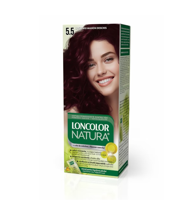Vopsea De Par Loncolor Natura CASTANIU MAHON DESCHIS 5.5