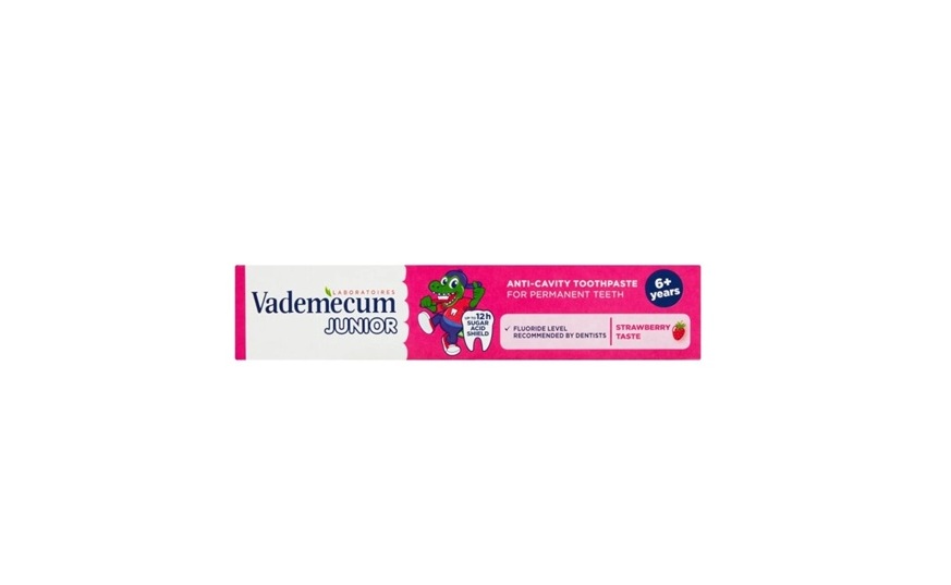 VADEMECUM PASTA DINTI 75ML JUNIOR 6+ CAPSUNI 