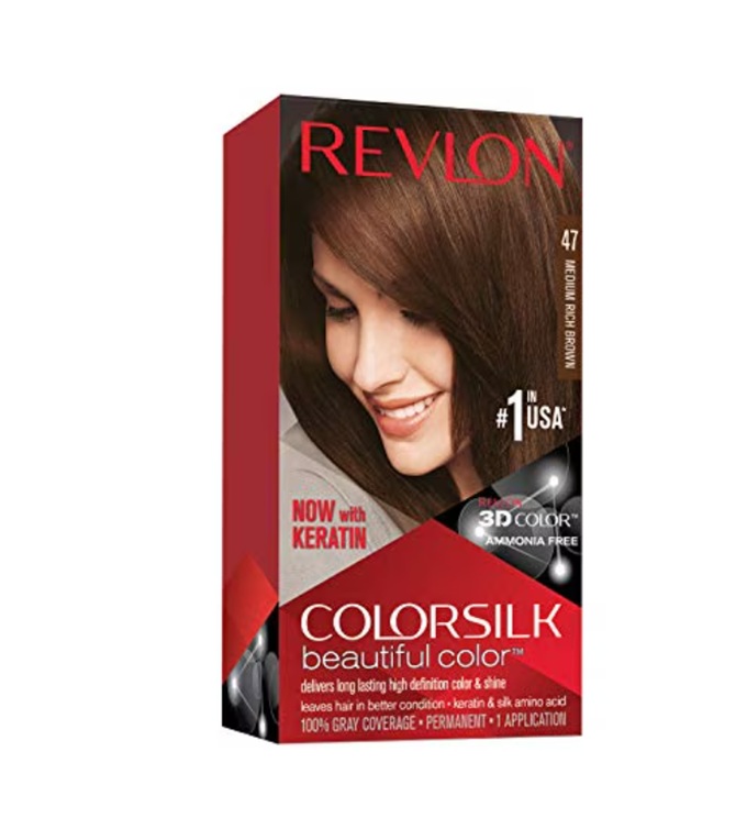 Vopsea Par Revlon Color Silk MEDIUM RICH BROWN 47
