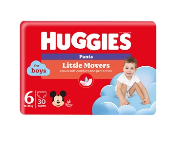 Scutece Pants Boys Huggies 15-25 Kg 30 buc nr.6
