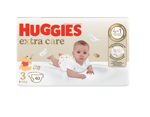 Scutece Extra Care Huggies 6-10 Kg 40 buc nr.3