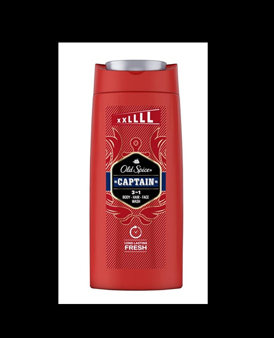 Old Spice 3 în 1 Gel de Duș și Șampon Captain 675 ml