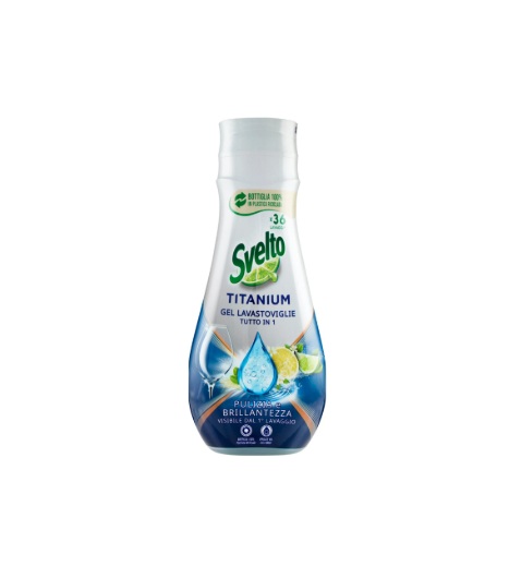 Detergent Gel Mașină De Spălat Vase All In One 640 ml Svelto