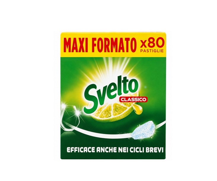 Detergent Vase Capsule Classic 80 Buc Svelto