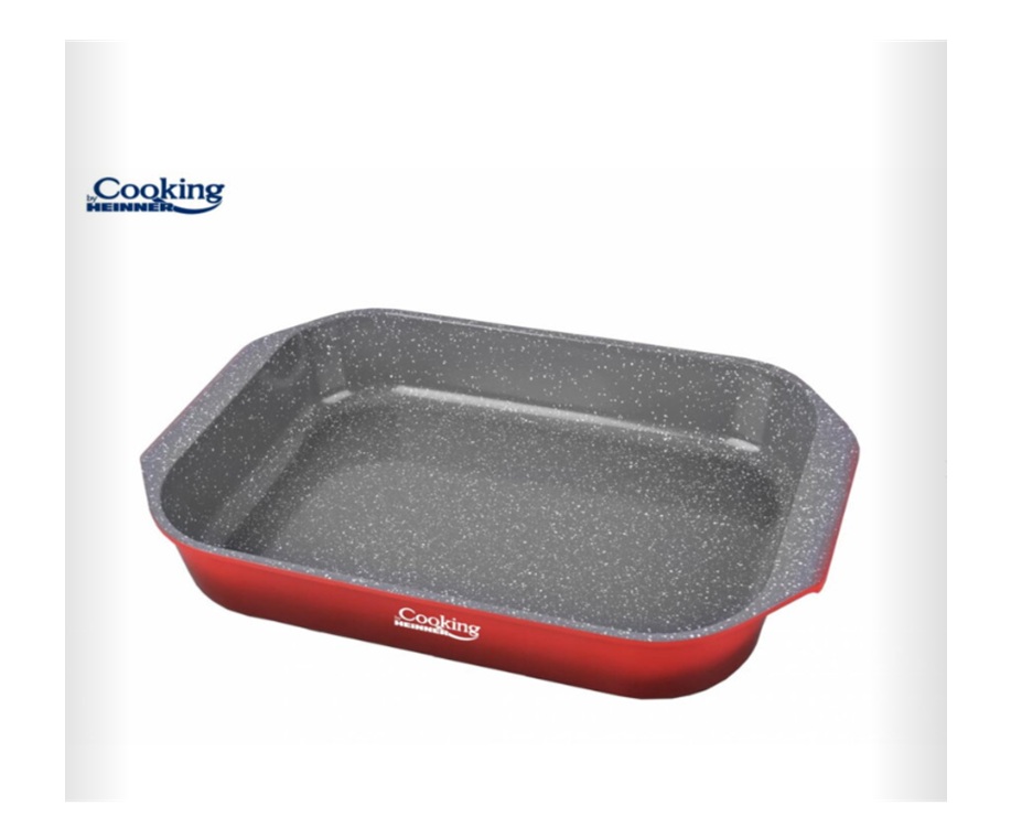 Tavă Heinner  Cuptor Acoperire Ceramică Red Line 39.5x26 cm 