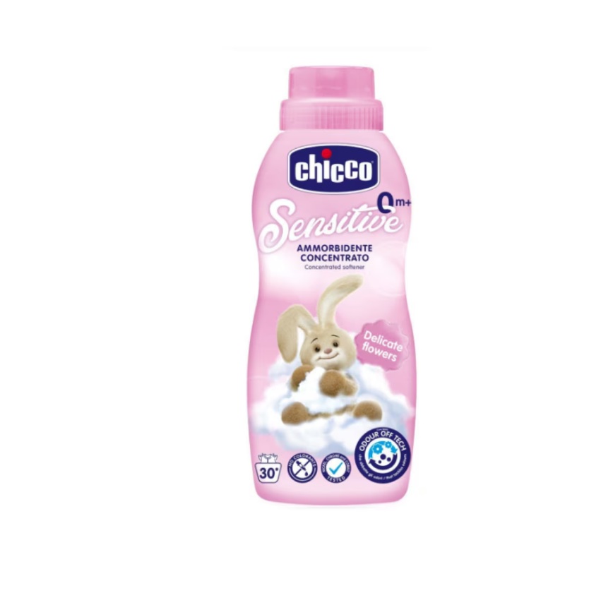 CHICCO BALSAM RUFE 750ML SENSITIVE DELICATE FLOWERS 30 SPALARI 