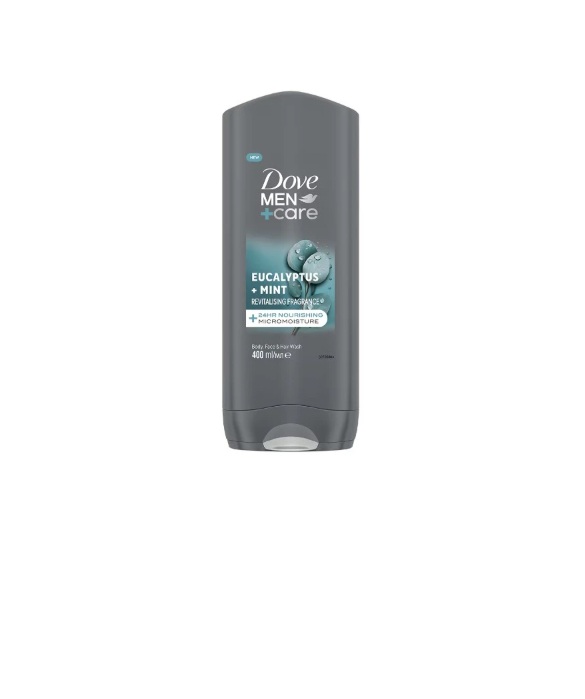 DOVE GEL DUS 250ML MEN CARE EUCALIPT MENTA