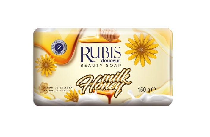 RUBIS SAPUN 6BUCX150G MILK HONEY 
