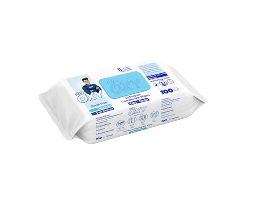 MR. OXY SERVETELE UMEDE MULTISUPRAFETE 100BUC/SET SAPUN ALB 