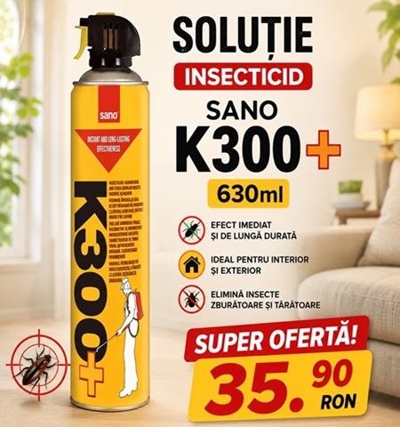 Solutie insecticid Sano K300 630ml