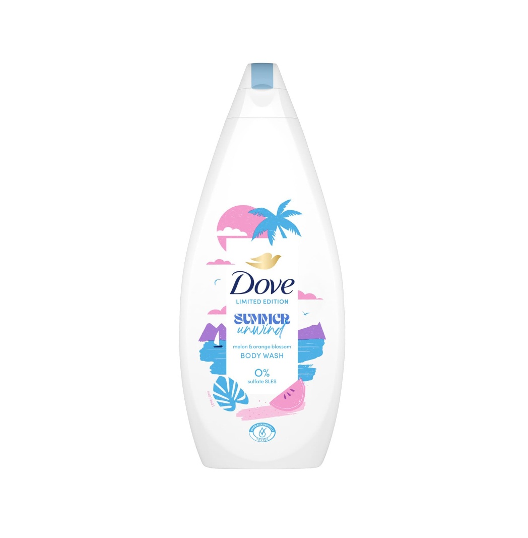 DOVE GEL DUS 720ML SUMMER UNWIND 