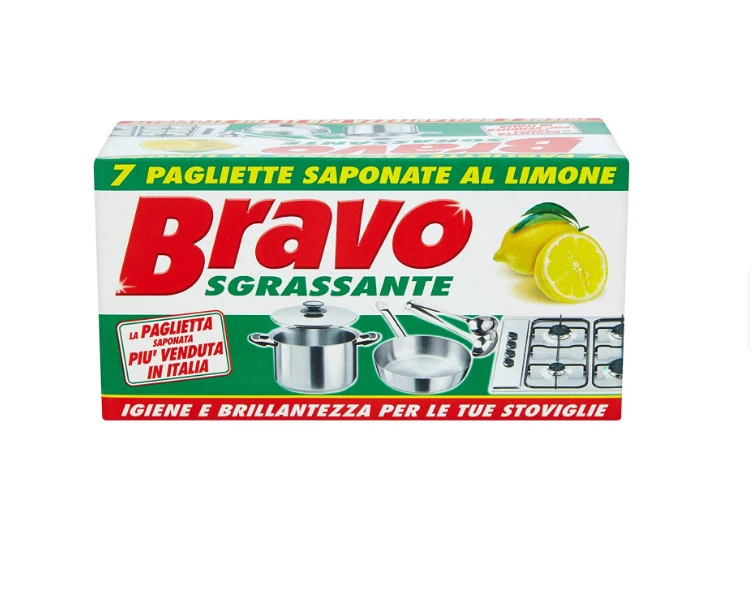 Bureti de vase cu detergent BRAVO Sgrassante 7 bucati