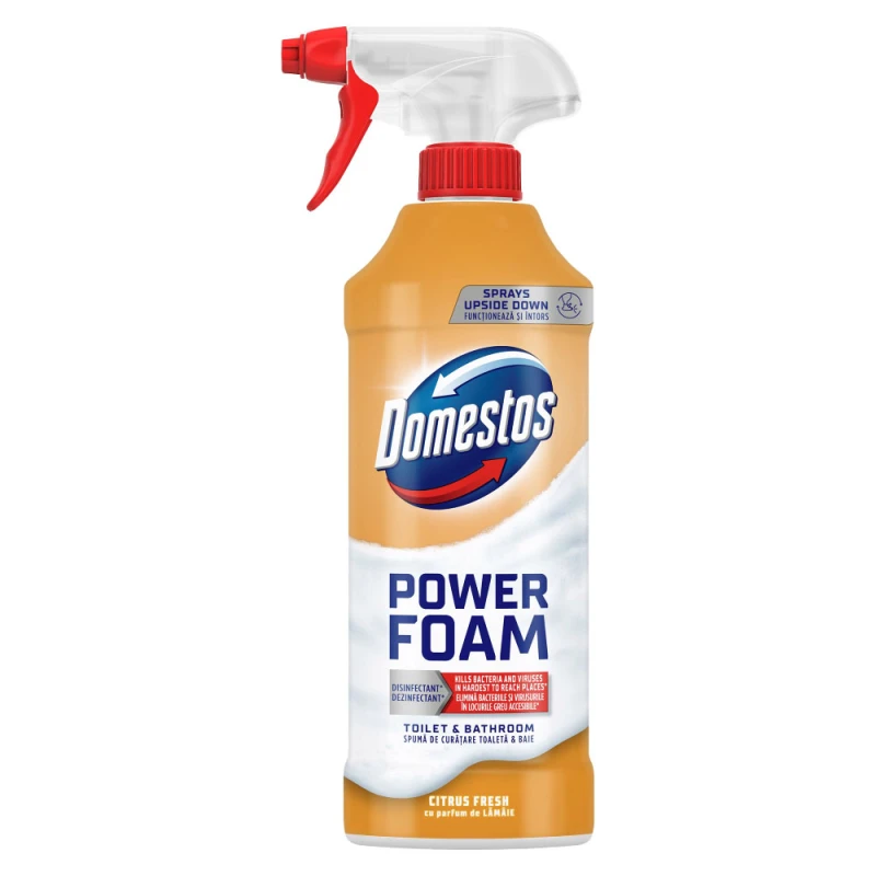 Detergent Baie Spuma Power Foam Domestos Lamaie 435ml