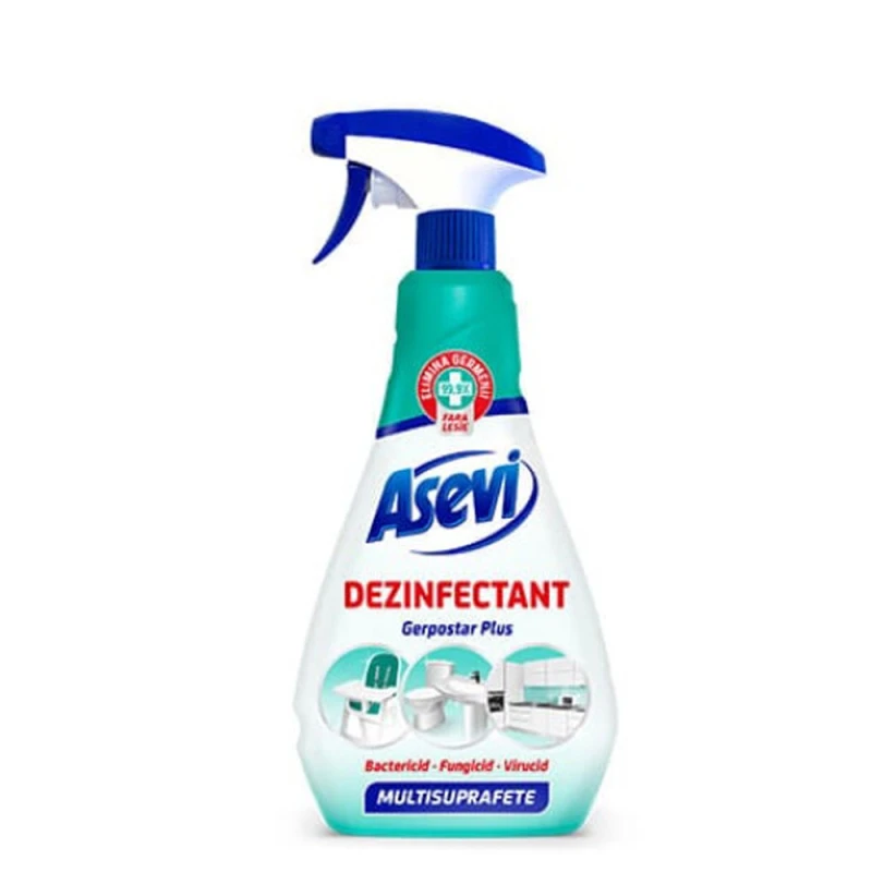 Solutie dezinfectant multisuprafete Asevi Gerpostar Plus 750ml