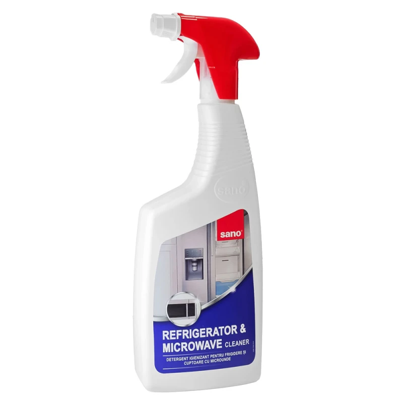 Solutie Spray curatat frigidere si cuptoare microunde Sano 750ml