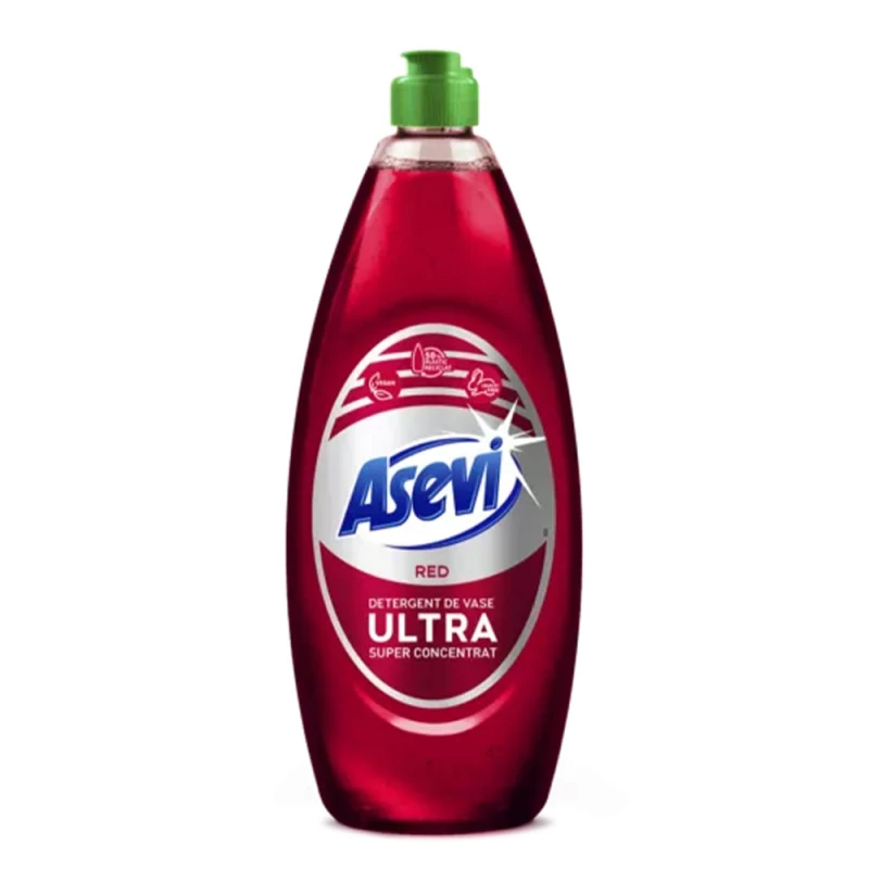 Detergent De Vase Asevi Red Ultra Concentrat 650ml