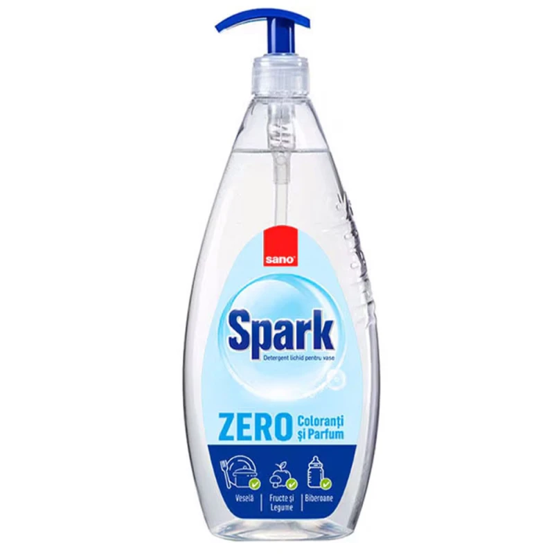 Detergent De vase Sano Spark Zero 1000ml