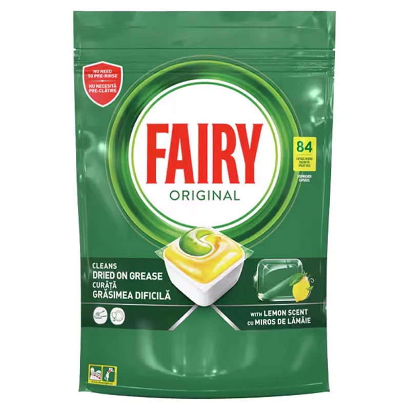 Detergent De vase Fairy Tablete Original 84buc