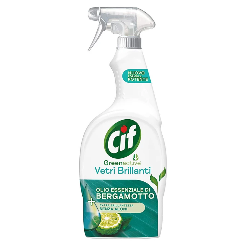 Solutie Geam Cif Green Active Vetri Brillanti 650ml