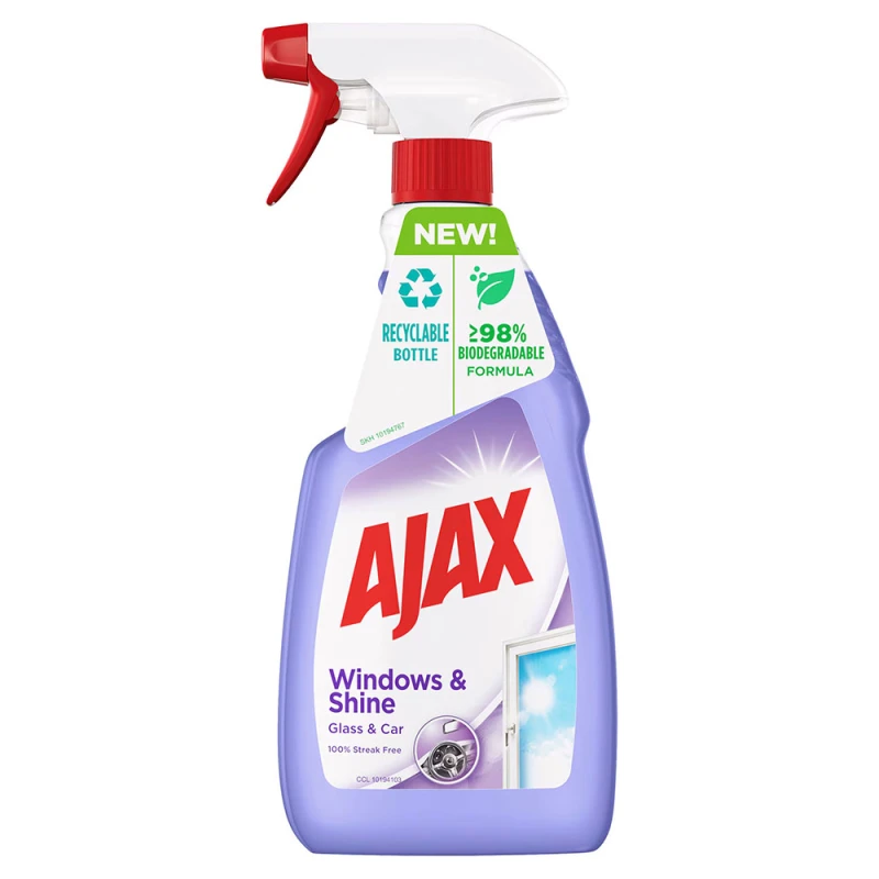 Detergent Geamuri Ajax Shiny Surfaces 500ml