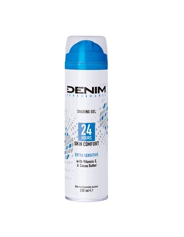Gel de ras  Denim Extra Sensitive 200ml