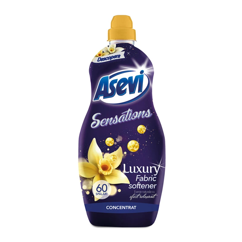Balsam de Rufe Concentrat Asevi Sensations Luxury 60 de spalari 1.44 L