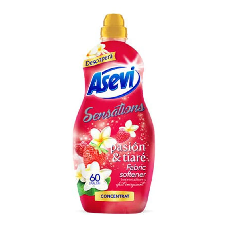 Balsam de Rufe Concentrat Asevi Pasion&Tiare 60 de spalari 1.44 L