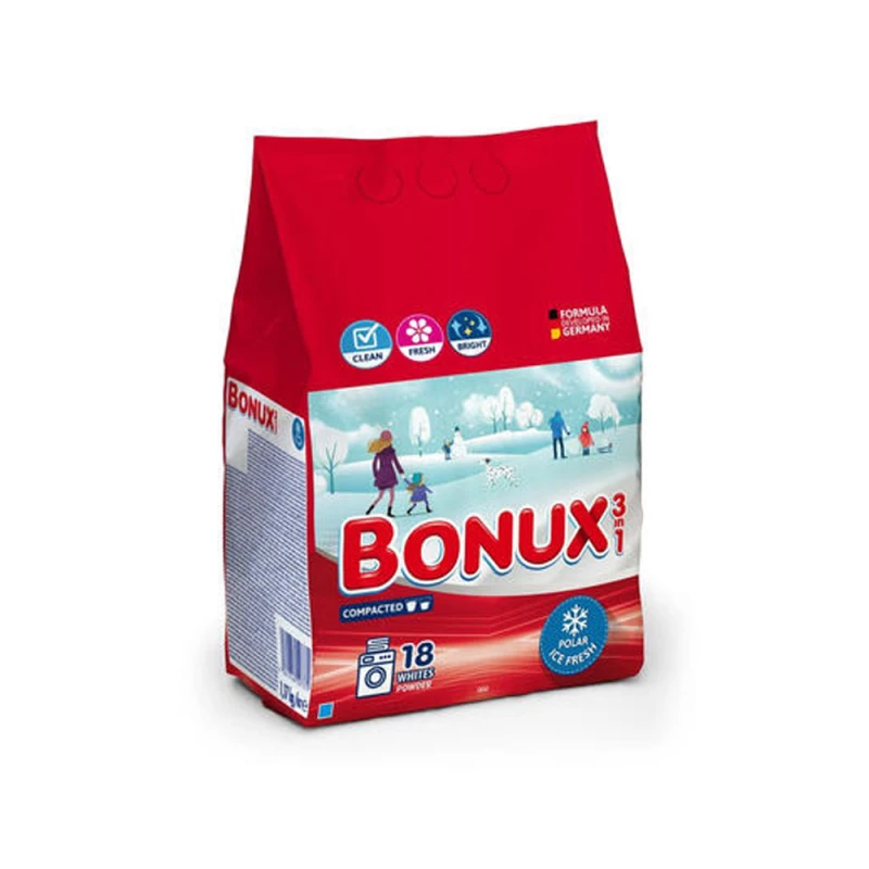Detergent de rufe automat Bonux Ice Fresh 18 spalari 1.17kg