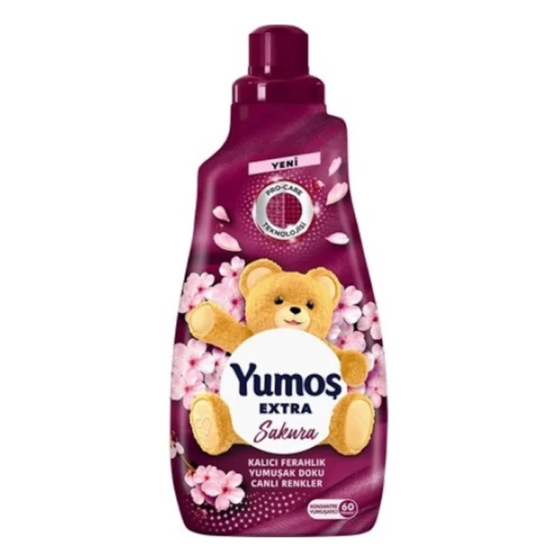 Balsam de rufe Yumos Extra Floare de Cires 60 spalari 1.44L