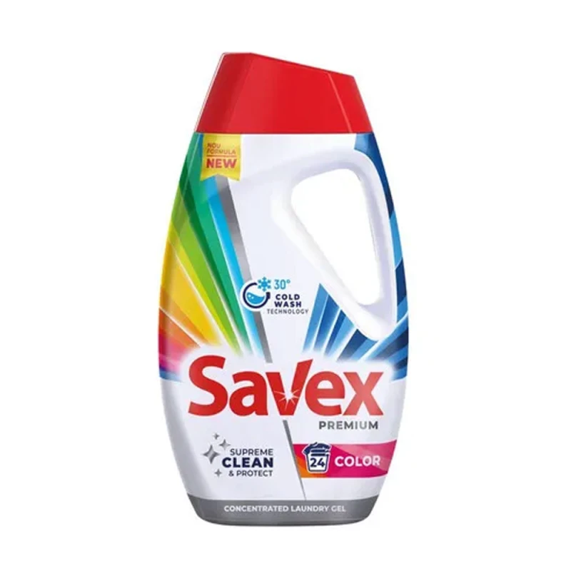 Detergent de rufe lichid Savex Color 24 spalari 1.08L