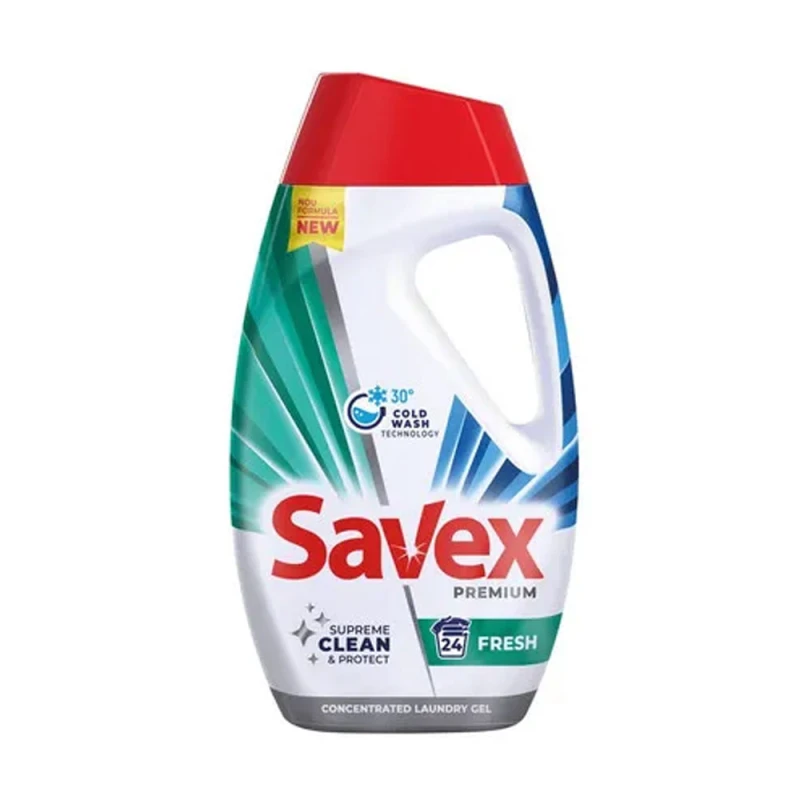 Detergent de rufe lichid Savex Fresh 24 spalari 1.08L