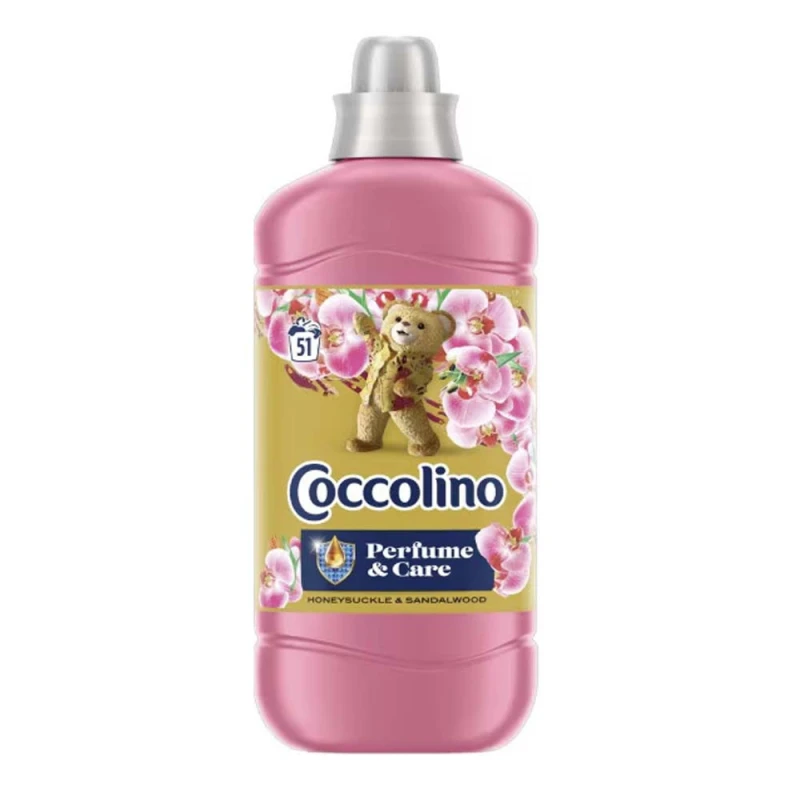 Balsam de rufe Coccolino Homeysuckle & Sandalwood 51 spalari 1275ml