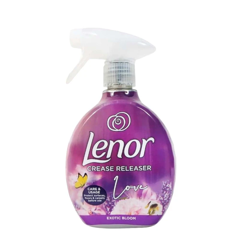 Odorizant textile antisifonare spray Lenor Exotic Bloom 500ml