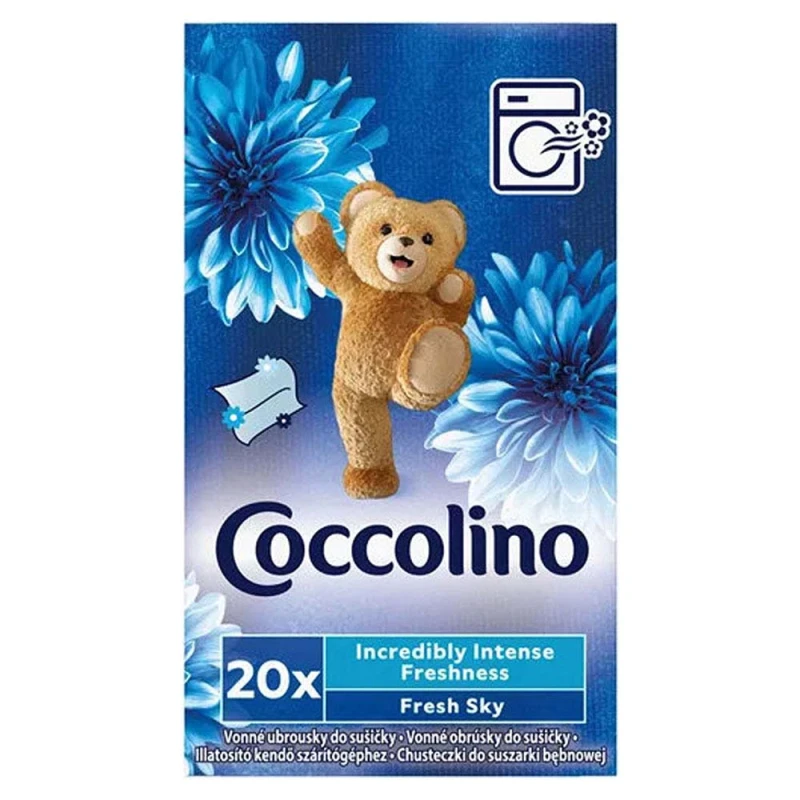 Servetele parfumate pentru haine Coccolino Fresh Sky 20buc