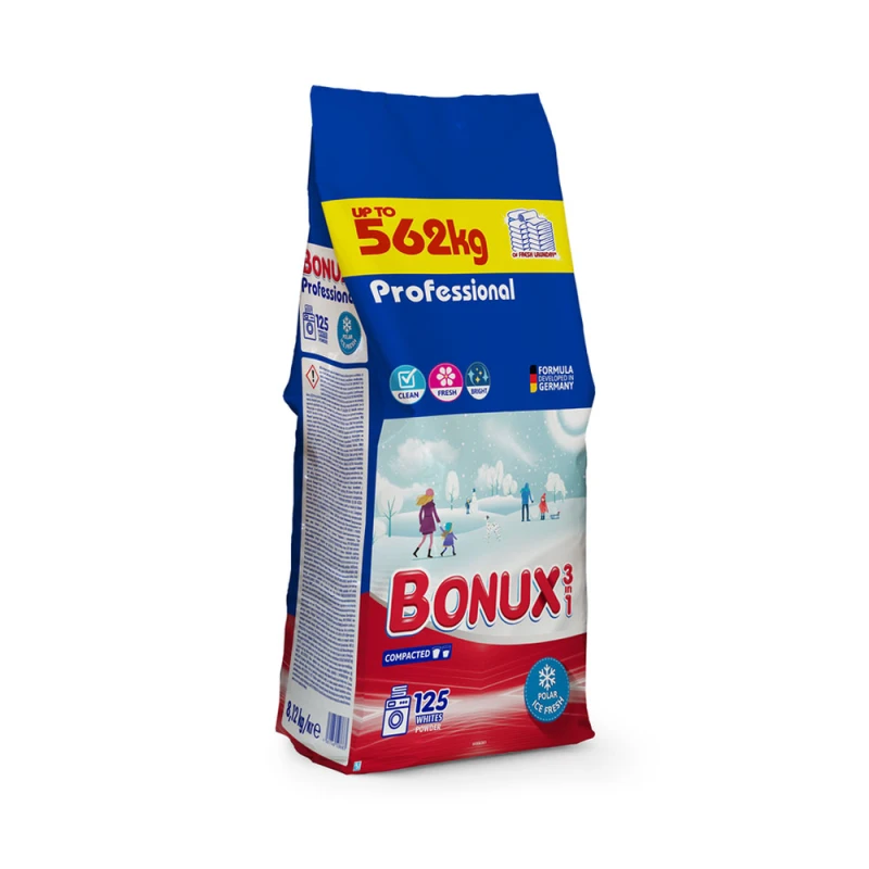 Detergent de rufe automat Bonux White polar Ice Fresh 8.12kg