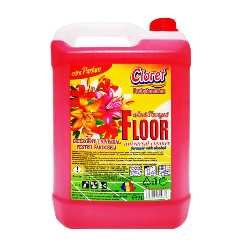Detergent Pardoseli Cloret Oriental Bouquet 5L