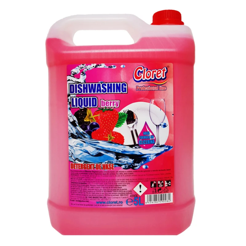 Detergent de vase Cloret Bery 5L