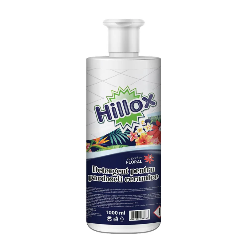 Detergent Pardoseli Hillox Floral Suprafațe Ceramice 1l
