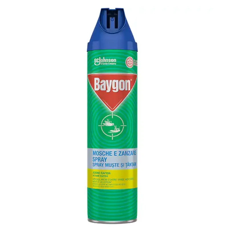 Spray insecticid muste si tantari Baygon 400ml