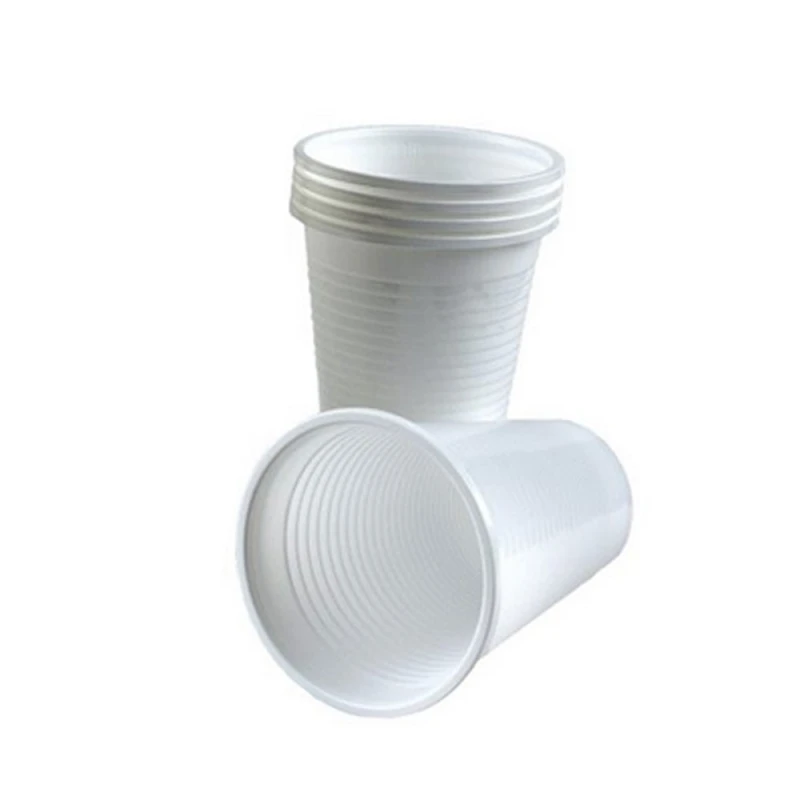 Pahar plastic de unica folosinta alb Safir 80ml 100buc/set