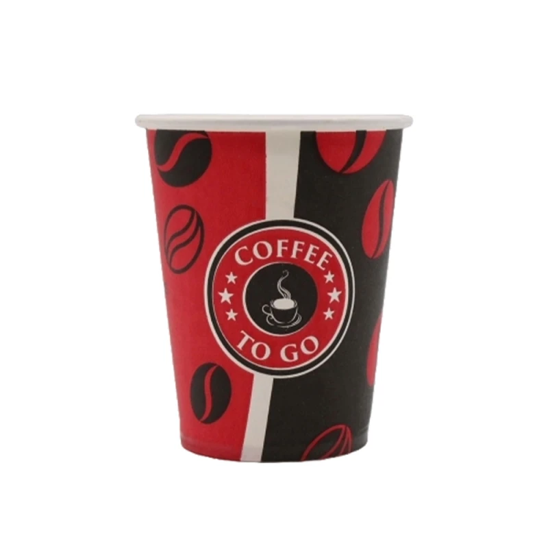 Pahare de unica folosinta carton Clino 8OZ 240ml 50buc/set