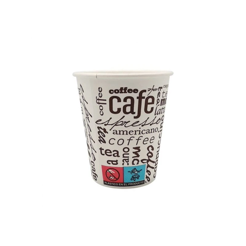 Pahare de unica folosinta carton Clino 4OZ 120ml 50buc/set