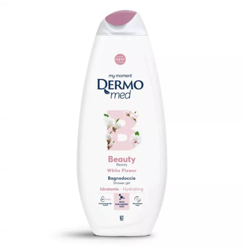 Gel de dus Dermomed Beauty White Flower 650ml