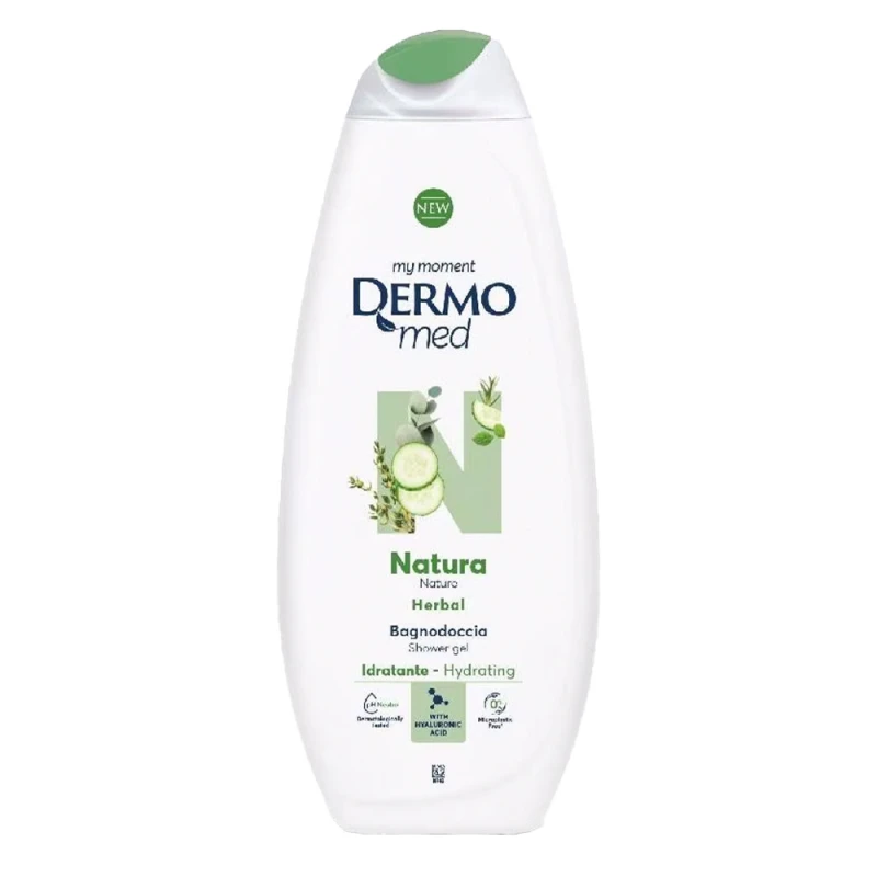 Gel de dus Dermomed Herbal Natura 650ml