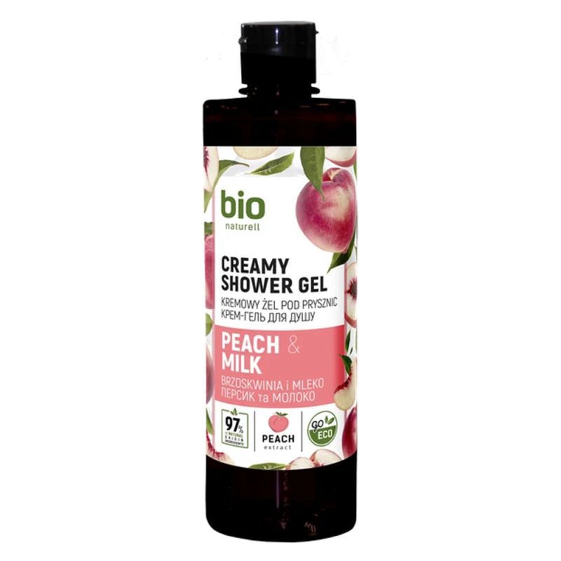 Gel de dus Bio Naturell Peach&Milk 473ml
