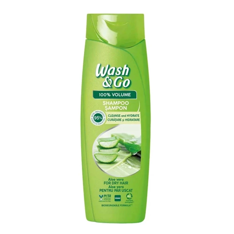 Sampon Wash&Go Aloe Vera 360ml