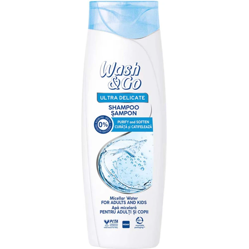 Sampon Wash&Go Micellar Water 360ml