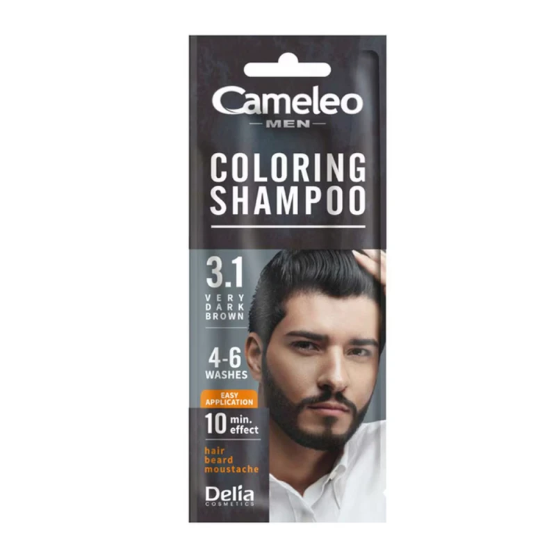 Sampon Nuantator Cameleo Men Very Dark Brown Nr. 3.1 15ml