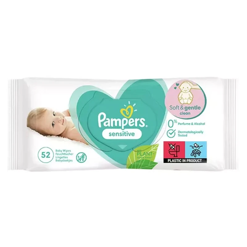 Servetele Umede Baby Pampers Sensitive 52buc