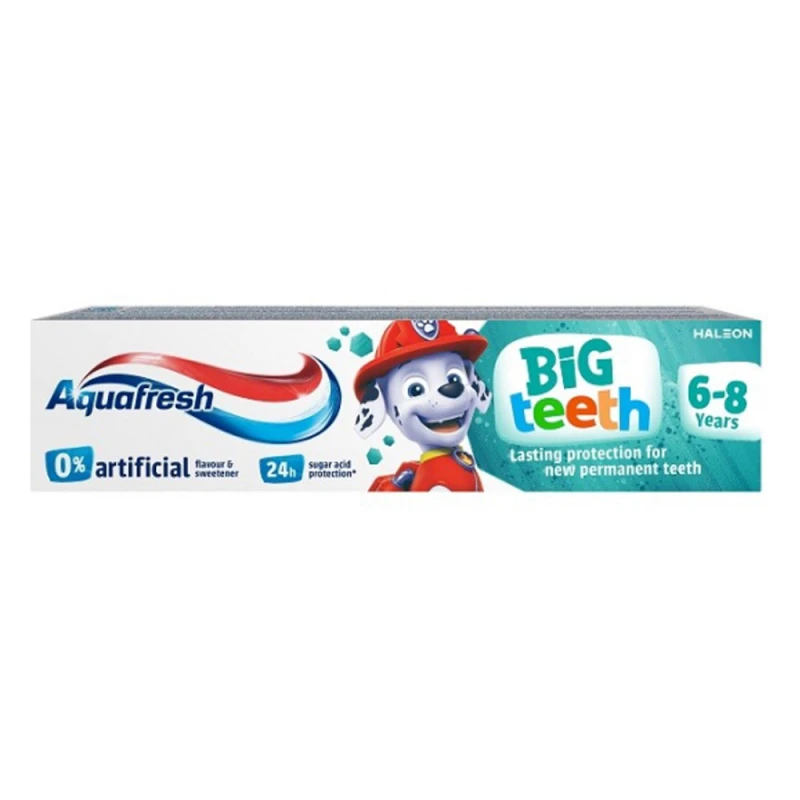 Pasta Dinti Aquafresh Copii Big Teeth 6-8 Ani 50ml